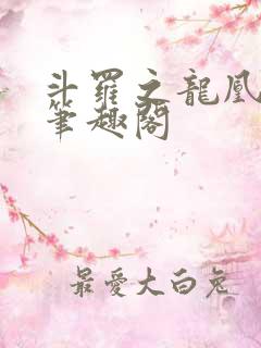 斗罗之龙凰传说笔趣阁