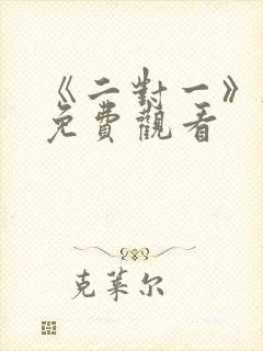 《二对一》韩剧免费观看