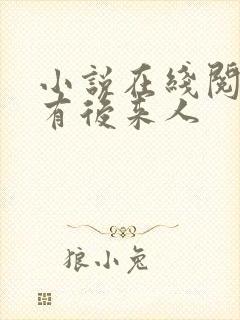 小说在线阅读还有后来人