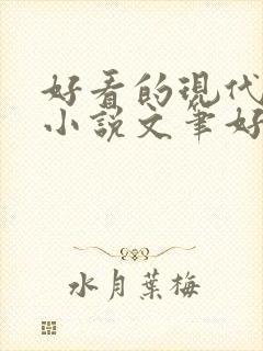 好看的现代言情小说文笔好