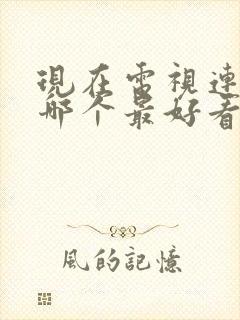 现在电视连续剧哪个最好看