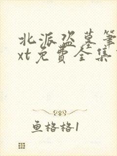 北派盗墓笔记txt免费全集下载