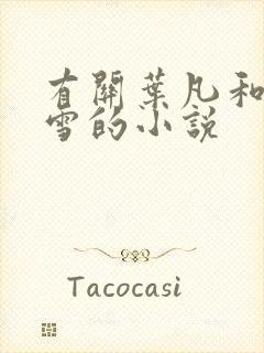 有关叶凡和唐若雪的小说