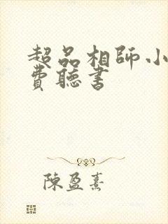 超品相师小说免费听书