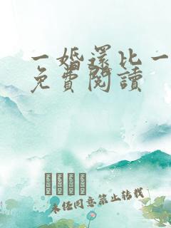 一婚还比一婚高免费阅读