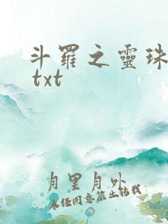 斗罗之灵珠神剑 txt