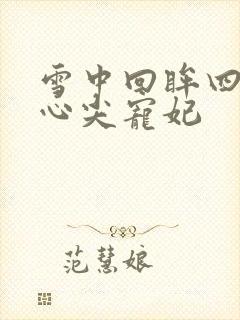 雪中回眸四爷的心尖宠妃