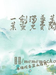 一剑独尊叶玄,叶灵免费阅读全文