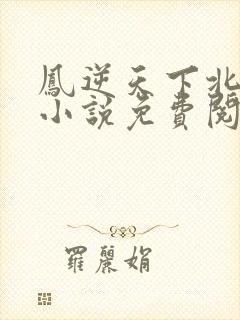 凤逆天下北月篇小说免费阅读