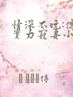 情深不晚:傅少实力宠妻小说