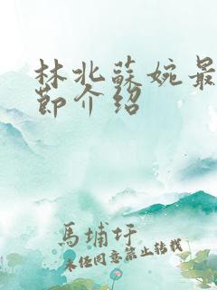 林北苏婉最新章节介绍