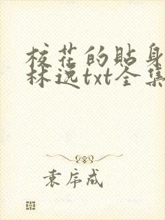 校花的贴身高手林逸txt全集小说