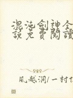 混沌剑神全文小说免费阅读