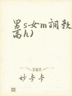 男s女m调教(高h)