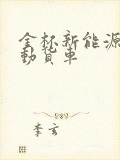 金杯新能源纯电动货车