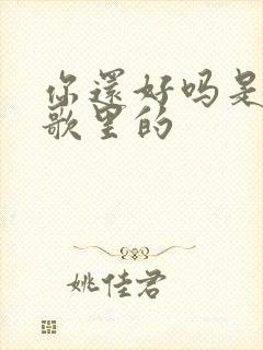 你还好吗是哪首歌里的