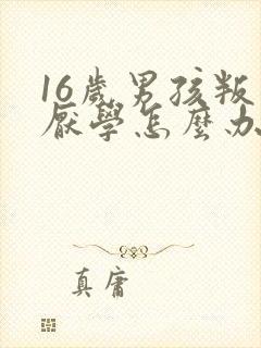 16岁男孩叛逆厌学怎么办