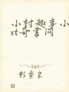 小村趣事小说txt奇书网