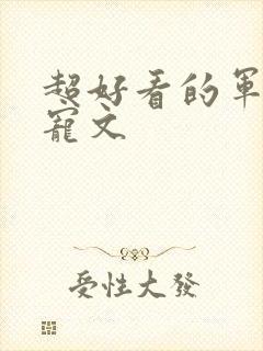 超好看的军婚甜宠文