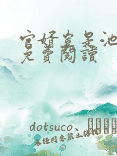 官婿岂是池中物免费阅读