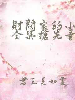 财阀家的小儿子全集抢先看