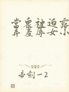 当众被迫露出玩弄羞辱女小说