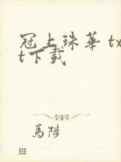 冠上珠华 txt下载