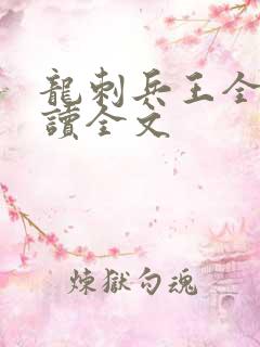 龙刺兵王全文阅读全文
