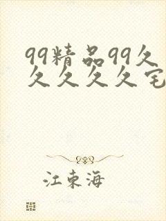 99精品99久久久久久宅男