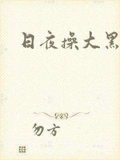日夜操大黑逼