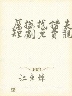 厉总找错夫人了短剧免费观看