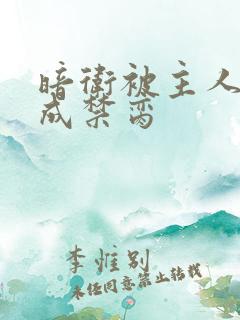 暗卫被主人调教成禁脔