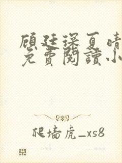 顾廷琛夏晴全文免费阅读小说