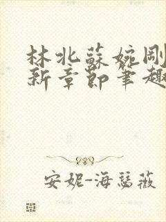 林北苏婉刚刚更新章节笔趣阁