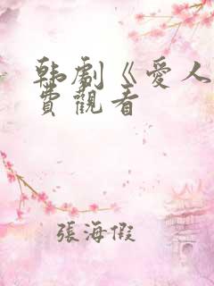 韩剧《爱人》免费观看