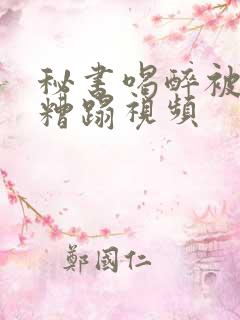 秘书喝醉被下药糟蹋视频