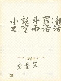 小说斗罗:龙王之霍雨浩活在万年后观看