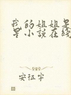 我的姐姐是大明星小说在线阅读