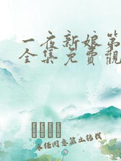 一夜新娘第一季全集免费观看
