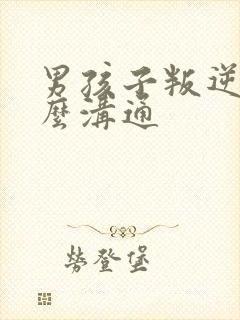 男孩子叛逆期怎么沟通