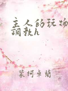 主人的玩物重口调教h