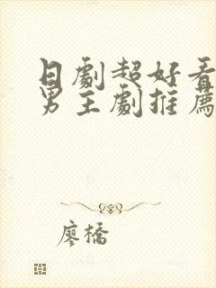 日剧超好看的双男主剧推荐