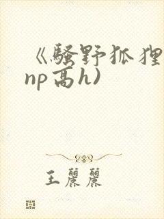 《骚野狐狸精(np高h)