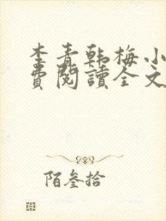 李青韩梅小说免费阅读全文最新章节