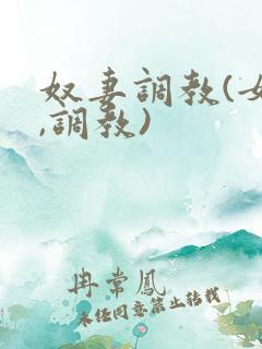 奴妻调教(女m,调教)