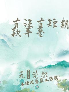 有没有短期的借款平台