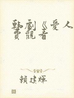 韩剧《爱人》免费观看