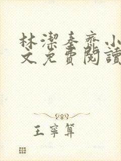 林洁秦齐小说全文免费阅读最新章节