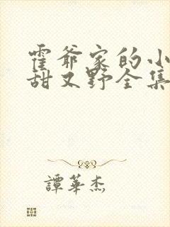 霍爷家的小祖宗甜又野全集下载