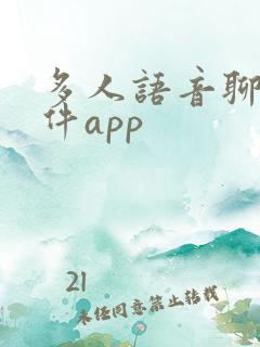 多人语音聊天软件app